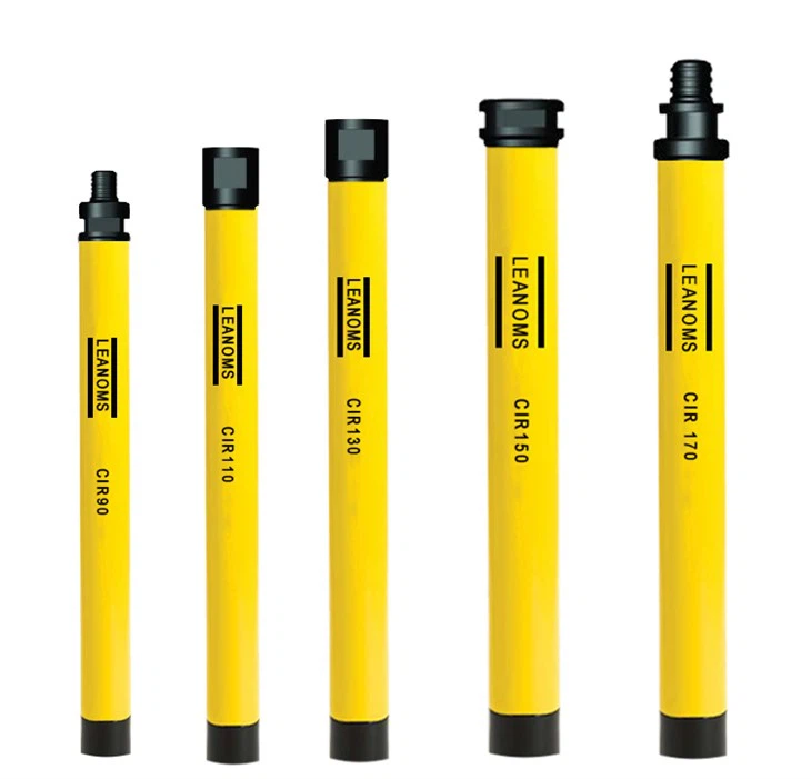 Versatile drilling solution with low pressure DTH hammer