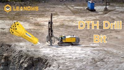 DTH drill bits for open pit mining